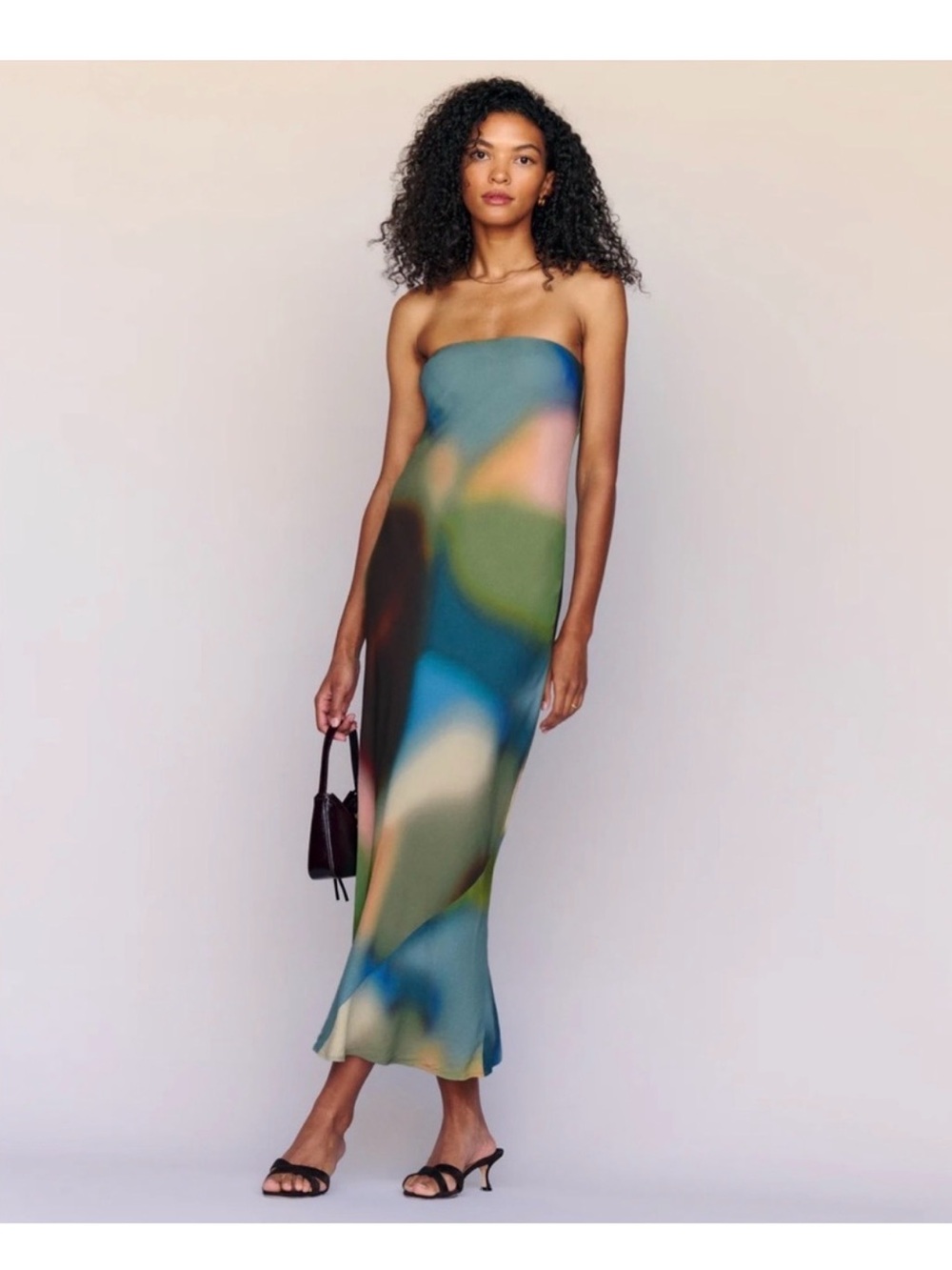Reformation - Joana dress - size L (multicolor)